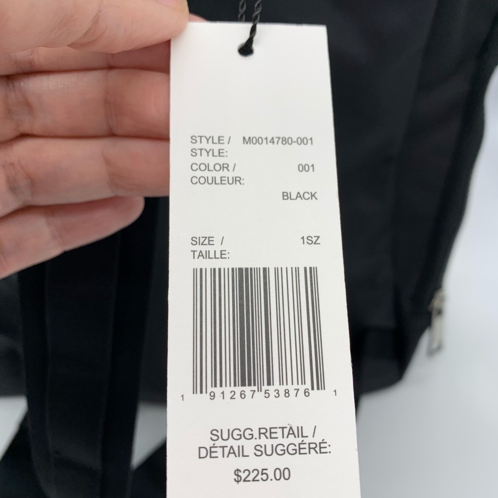 NWT Marc Jacobs Classic Logo Black Back Pack - Picture 5 of 5